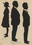 Visitors to St Luke's Church Bazaar, Eltham Park (Sammy; Sir George Herbert Duckworth; Ronald Burton) NPG D46612