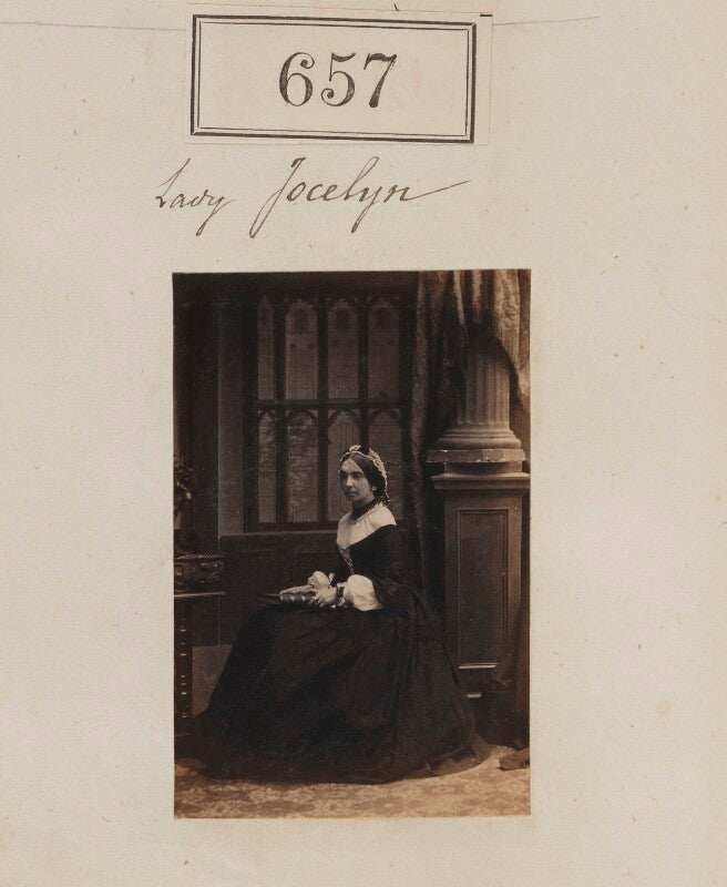 Frances Elizabeth Jocelyn (née Cowper), Viscountess Jocelyn NPG Ax50312