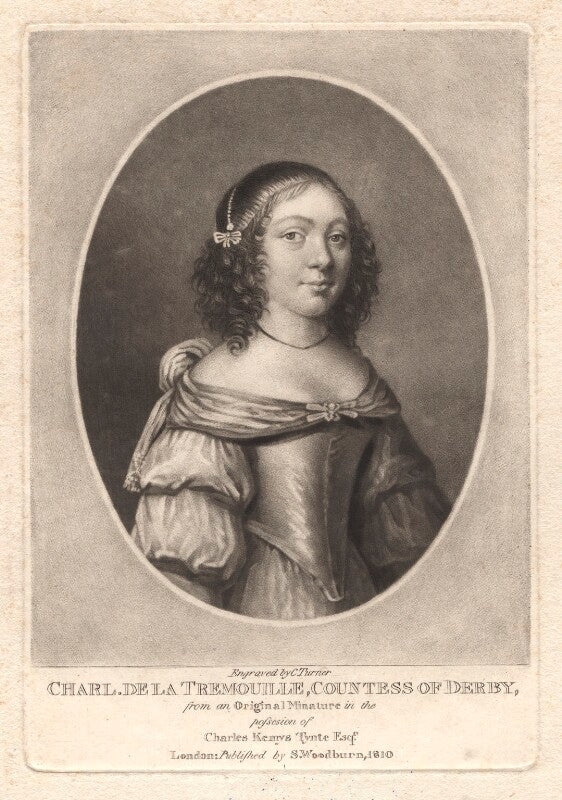 Charlotte stanley (née de la trémoille), countess of derby npg d1739