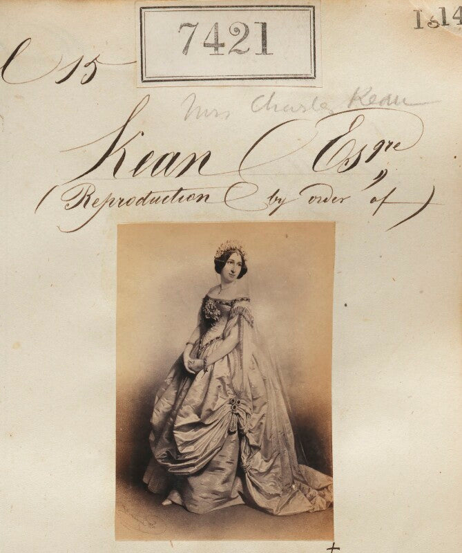 'reproduction by order of mr kean' npg ax57324