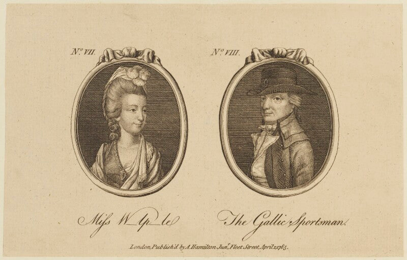 'miss w lp le and the gallic sportsman' npg d16159