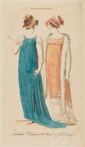 'London Fashionable Ball & full Dress', March 1806 NPG D47525