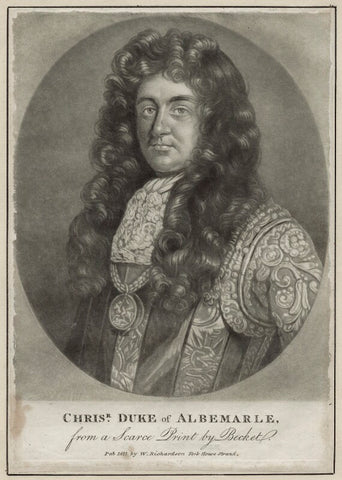 Christopher Monck, 2nd Duke of Albemarle NPG D30845