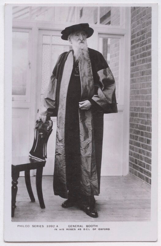 William booth in his robes as d.c.l. of oxford npg x197595