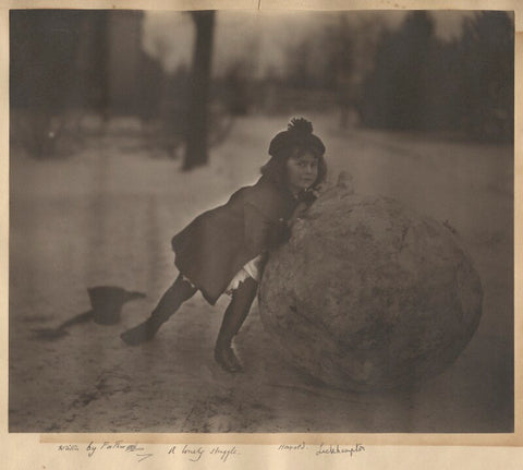 'A lonely struggle' (Harold Hawthorn Myers) NPG Ax68417