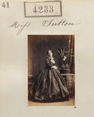 Miss Sutton NPG Ax54248