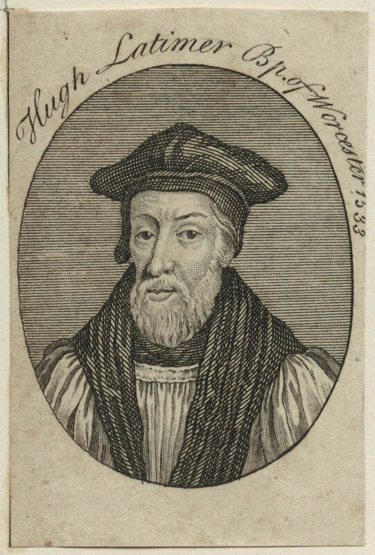 Hugh latimer npg d24836