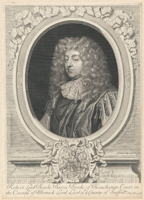Robert greville, 4th baron brooke of beauchamps court npg d29421