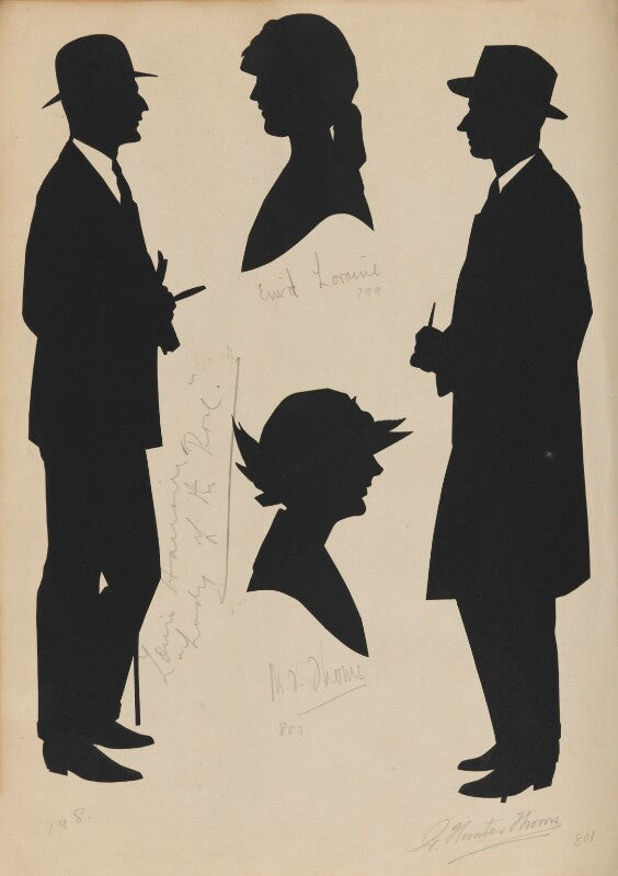 Louis harrison in "the lady of the rose"; enid loraine; m.v. thoms; g. hunter thoms npg d46425