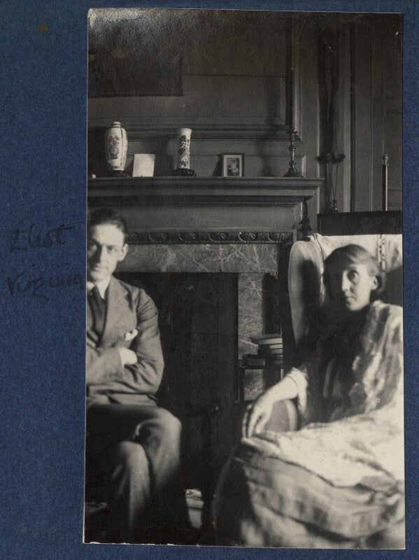 T.s. eliot; virginia woolf npg ax141652