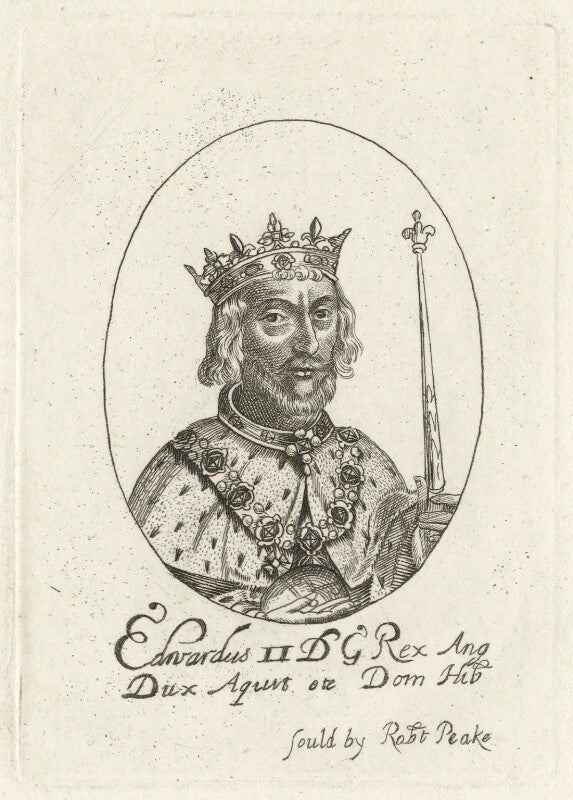 King Edward II Portrait Print – National Portrait Gallery Shop