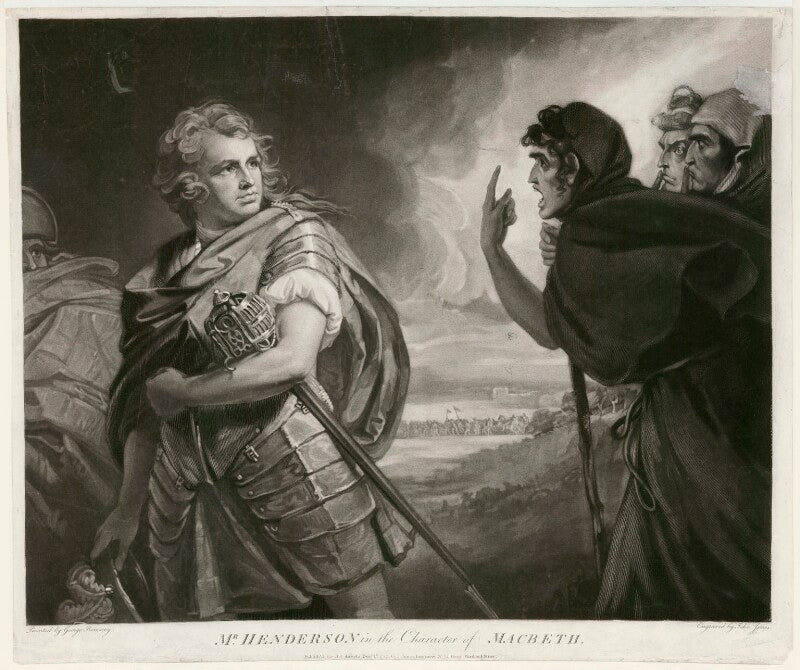 John henderson ('mr. henderson in the character of macbeth') npg d35690