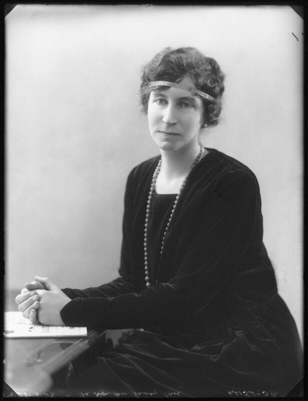 Ethel mary verney cave (née pusey), lady braye npg x122555