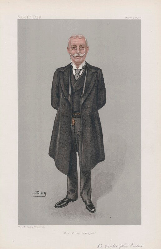 Sir charles john owens ('men of the day. no. 870. "south western transport"') npg d45162