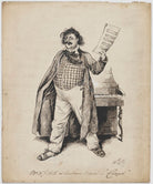 William J. Hill (William Hill Jones) as Beethoven in 'Crazed' NPG D35848