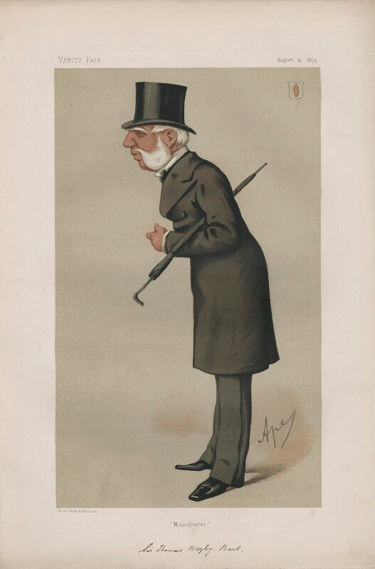 Sir thomas bazley, 1st bt ('statesmen. no. 212.') npg d43706