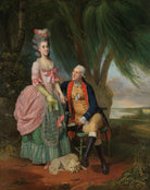 'John Wilkes and his daughter Polly' (Mary ('Polly') Wilkes; John Wilkes) NPG 6133