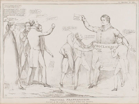 'Political Frankensteins. Alarmed at the progress of a Giant of their own Creation.' NPG D41040