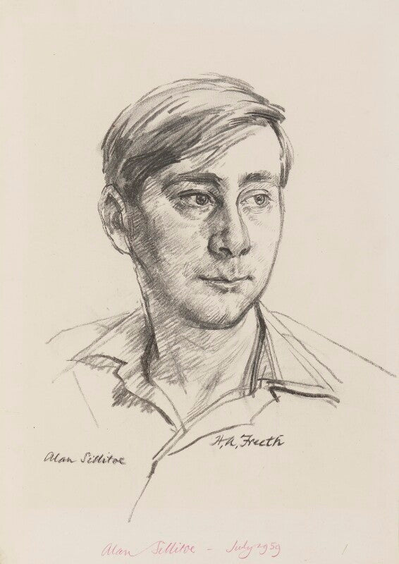 Alan sillitoe npg 6554