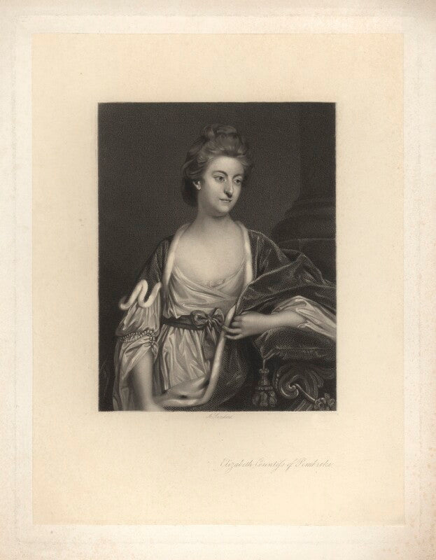 Elizabeth herbert (née spencer), countess of pembroke npg d3861