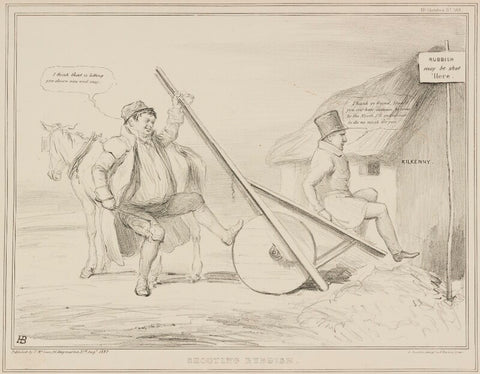 Shooting Rubbish (Daniel O'Connell; Joseph Hume) NPG D41435