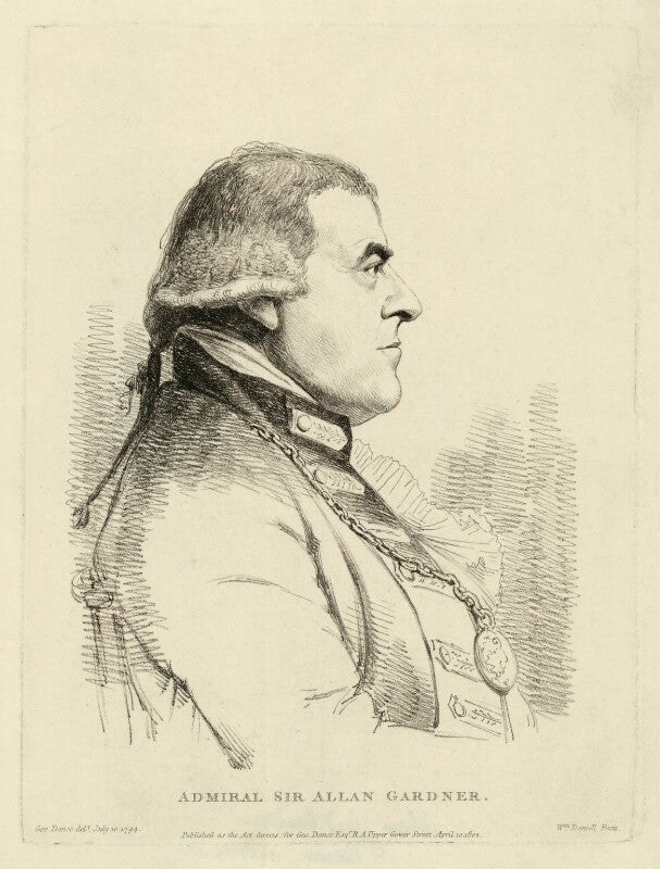 Alan gardner, 1st baron gardner npg d34278