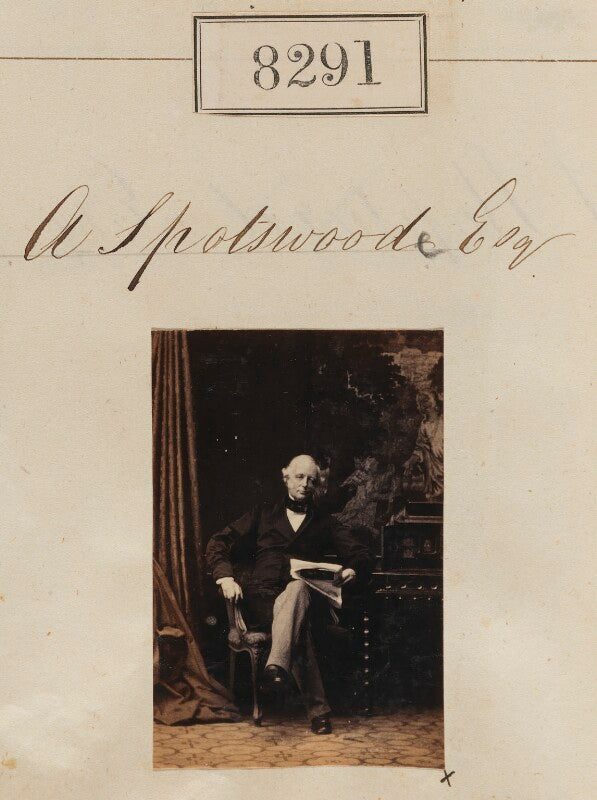 Mr a. spotswoode npg ax58110