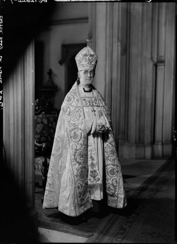 Geoffrey francis fisher, baron fisher of lambeth npg x12231