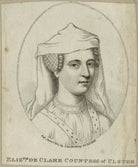 Elizabeth de Clare, Lady de Burgh NPG D24093