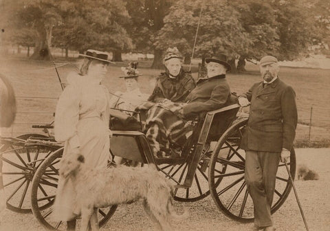 Catherine Gladstone (née Glynne); William Ewart Gladstone and friends NPG x1448