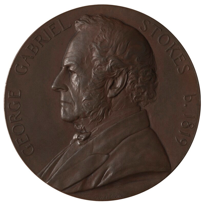 Sir george gabriel stokes, 1st bt npg d36116