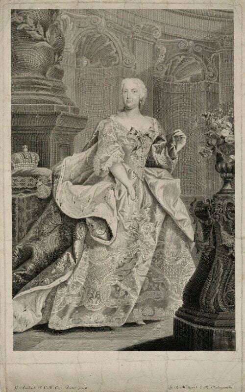 Probably elizabeth christine, holy roman empress npg d32896