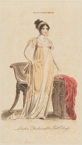 'London Fashionable Full Dress', August 1805 NPG D47527