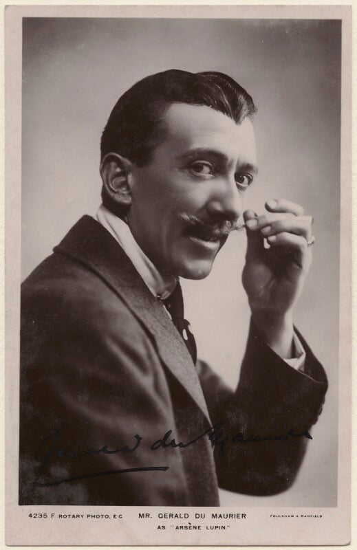 Sir gerald du maurier as 'arsène lupin' npg x19823