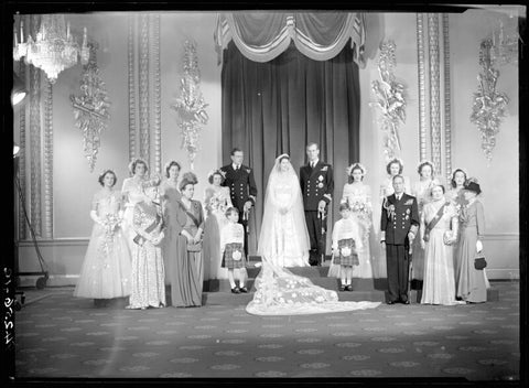 Wedding of Queen Elizabeth II and Prince Philip, Duke of Edinburgh NPG x158909