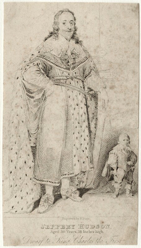 Jeffrey hudson and king charles i npg d28514
