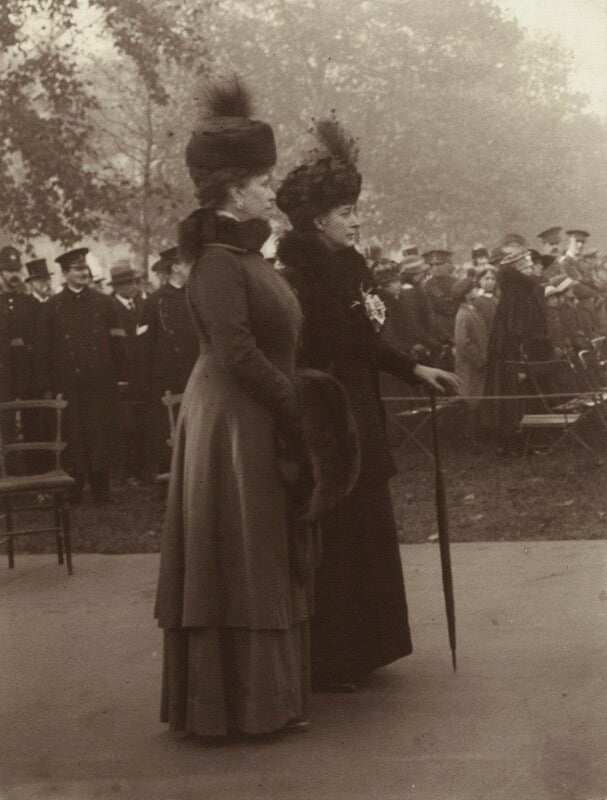 Queen mary; queen alexandra npg x36283