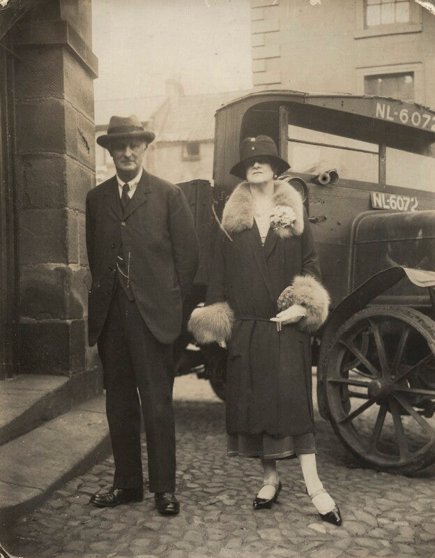 Edward grey, 1st viscount grey of fallodon; pamela grey (née wyndham, later lady glenconner), viscountess grey of fallodon npg x132872