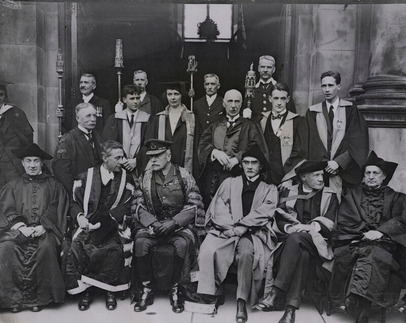 Douglas haig, 1st earl haig; rudyard kipling; george galloway; sir john bland sutton, 1st bt npg x184141