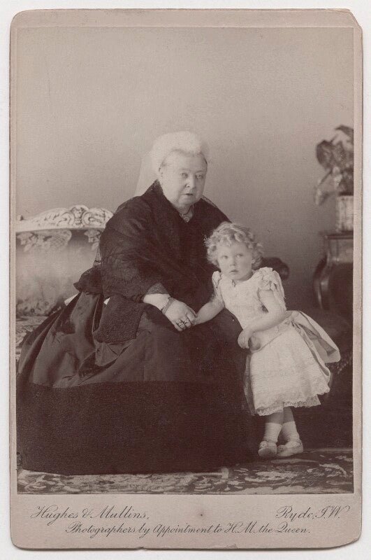 Queen victoria; prince edward, duke of windsor (king edward viii) npg x193212