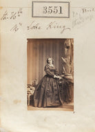 Hon. Louisa Elizabeth Locke King (née Hoare) NPG Ax52947