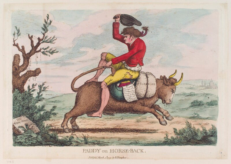 'paddy on horse back' npg d12278