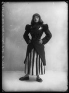 Kate Cutler (Mrs Sydney Ellison) as Trilby in 'A Model Trilby; or, A Day or Two After Du Maurier' NPG x417