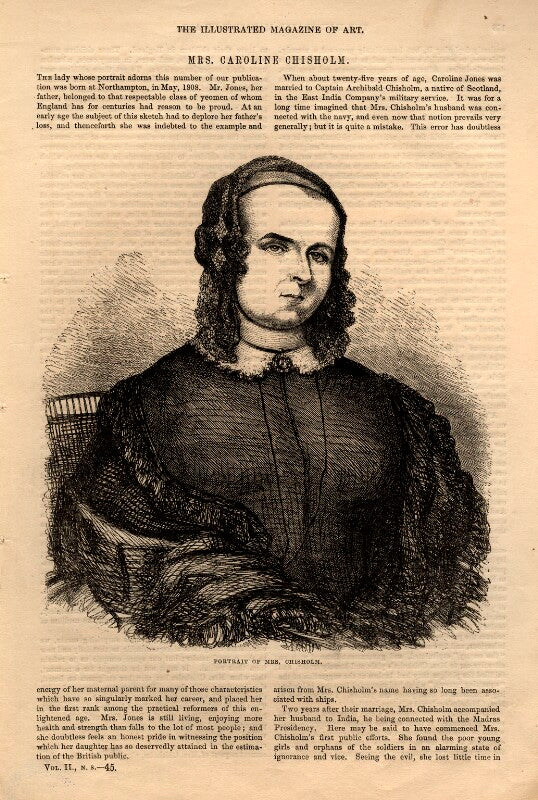 Caroline chisholm (née jones) npg d2070