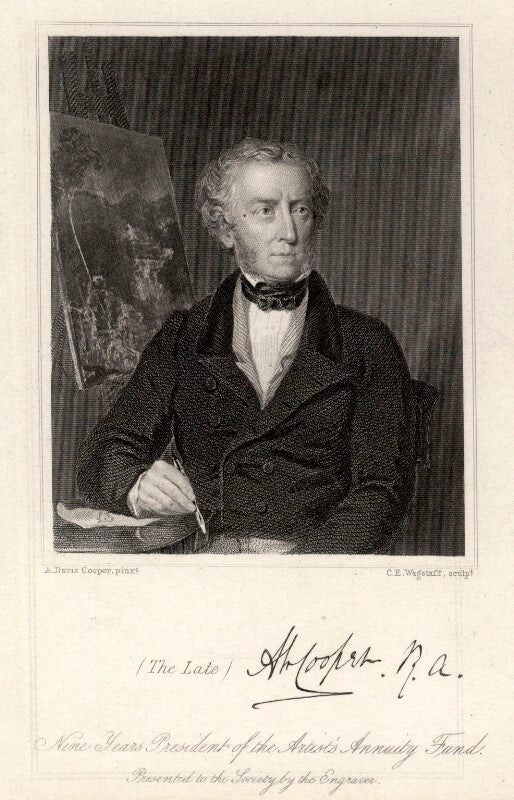 Abraham cooper npg d2204