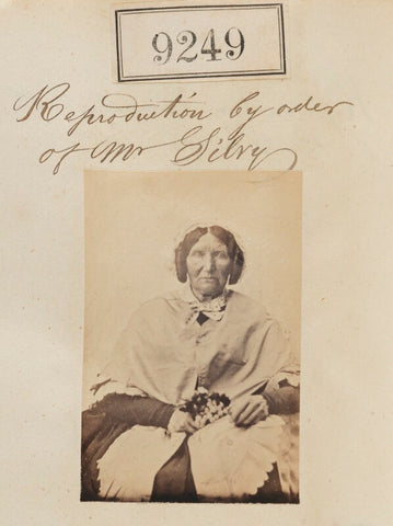 'Reproduction by order of Mr Silvy' NPG Ax59072