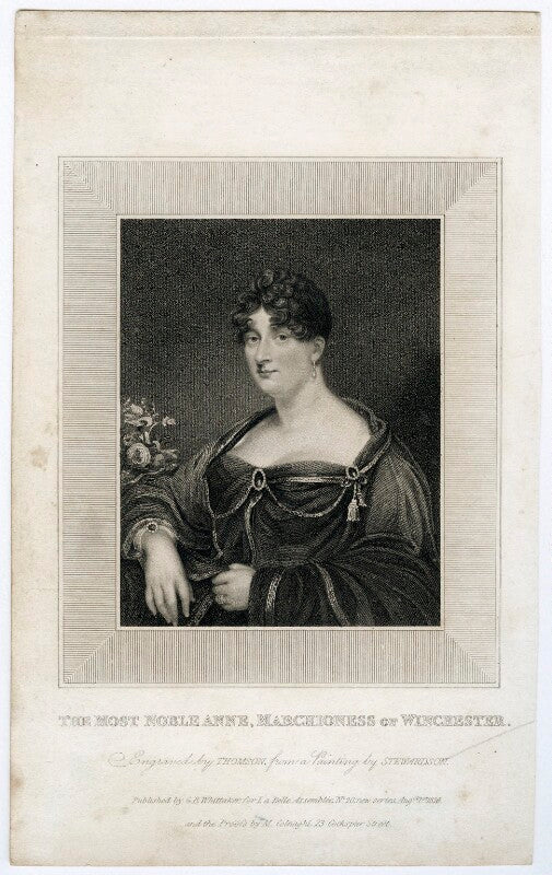 Anne paulet (née andrews), marchioness of winchester npg d38543