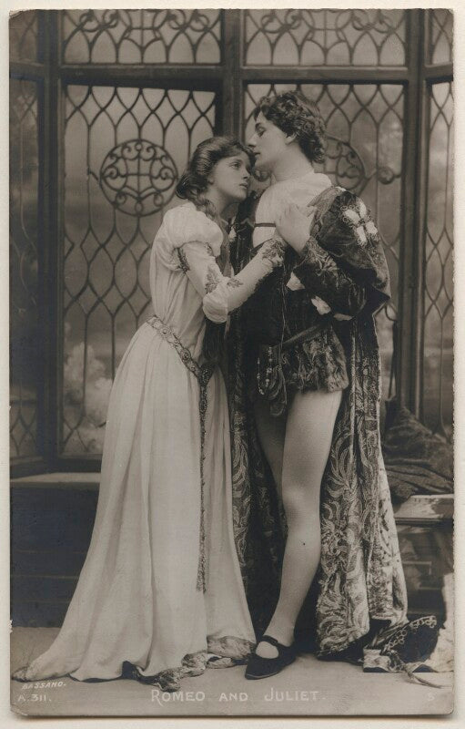 Nora kerin as juliet and matheson lang as romeo in 'romeo and juliet' npg x193875