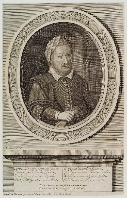 Benjamin ('ben') jonson npg d19305