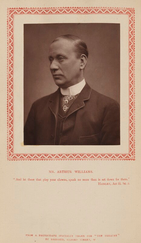 Arthur williams npg ax9315